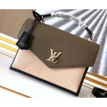 Louis Vuitton Mylockme Top Handle Bag M55323 Taupe