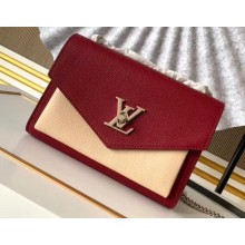 Louis Vuitton Mylockme BB Shoulder Bag M52441 Red/White