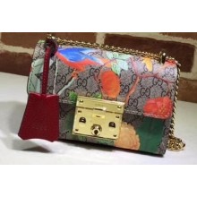 Gucci Padlock Small Shoulder Bag 409487 Tian Print