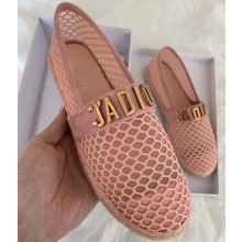 Dior J'adior Mesh Espadrilles Pink 2020