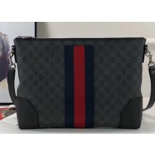 Gucci GG Black Messenger Bag 474139