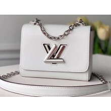 Louis Vuitton Epi Leather Twist Mini Bag M56118 White 2020