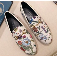 Gucci Women's Horsebit Loafer Leather Print