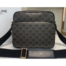 Celine Triomphe Canvas Pocket Messenger Bag 2020