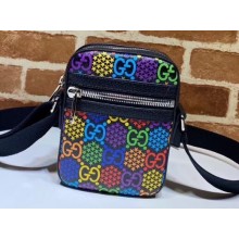 Gucci GG Psychedelic Shoulder Bag 598103 Black 2020