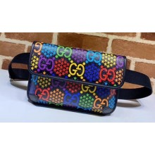 Gucci GG Psychedelic Belt Bag 598113 Black 2020
