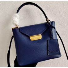 Prada Saffiano Leather Tote Bag 1BN012 Blue 2020
