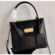 Prada Saffiano Leather Tote Bag 1BN012 Black 2020