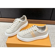 Louis vuitton Time Out Sneaker Beige Canvas 2024