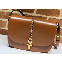 Gucci Sylvie 1969 Small Shoulder 601067 Brown 2020