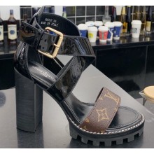 Louis Vuitton Heel 10.5 cm Laureate Platform Sandals 03 2020