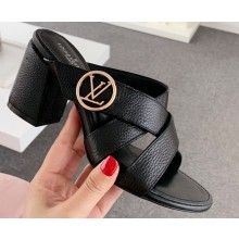 Louis Vuitton Heel 7.5cm Horizon Mules Black 2020