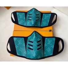 Louis Vuitton Face Mask Monogram Green 2020
