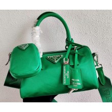 Prada Re-Edition 2005 Nylon Mini Boston Bag 1BB846 Green 2020