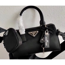 Prada Re-Edition 2005 Nylon Mini Boston Bag 1BB846 Black 2020