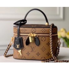Louis Vuitton Monogram Reverse Canvas Vanity PM Bag M45165 2020