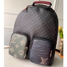 Louis Vuitton Patchwork Backpack Bag Monogram Eclipse Canvas 2020