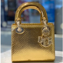 Lady Dior Python Mini Bag 07