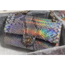 Chanel Python Classic Flap Medium Bag A1112 29