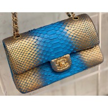 Chanel Python Classic Flap Medium Bag A1112 20
