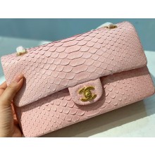 Chanel Python Classic Flap Medium Bag A1112 64