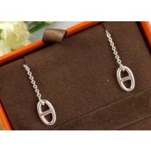 Hermes Farandole Earrings Silver