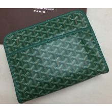 Goyard Jouvence Toiletry Pouch Clutch Bag Green