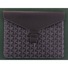 Goyard Camondo 2 Pouch Horizontal Clutch Bag Gray