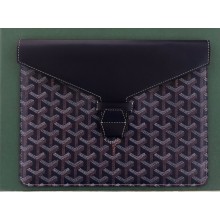 Goyard Camondo 2 Pouch Horizontal Clutch Bag Dark Blue