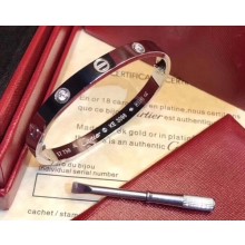 Cartier Love Bracelet with Diamonds and Screwdriver White Gold