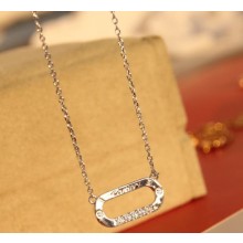 Cartier Logo necklace White Gold