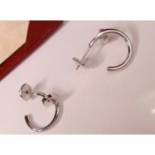 Cartier juste un clou Earrings Small White Gold