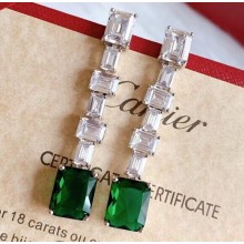 Cartier Fringe earrings Green