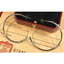 Cartier juste un clou Earrings White Gold