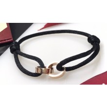 Cartier Black Love Bracelet Pink Gold