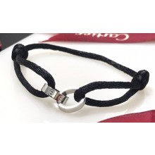 Cartier Black Love Bracelet White Gold