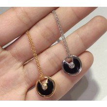 Cartier amulette de necklace Black