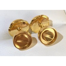 Cartier Love Earrings Mini Yellow Gold