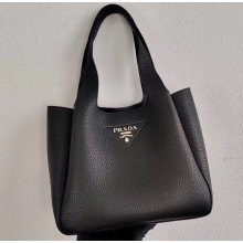 Prada Leather Bucket Handbag 1BG335/1BC127 Black 2020