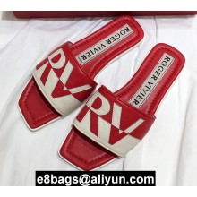 Roger Vivier Call Me Vivier Mules Red 2020