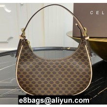 Celine Ava Bag in Triomphe Canvas Creamy 2020