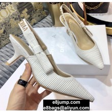 Dior Heel 6.5cm J'Adior x Chiara Ferragni Slingback Pumps White 2020