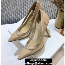 Dior Heel 9.5cm J'Adior Mesh Pumps Nude 2020