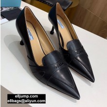 Prada Lettering Logo Pumps Black 2020