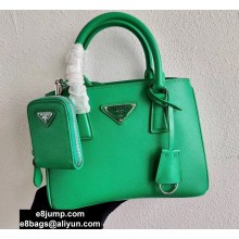 Prada Saffiano Leather Mini Bag 1BA296 Green 2020
