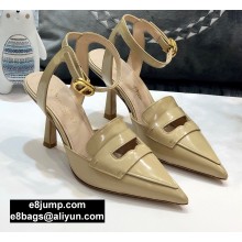 Dior Heel 8cm Boy-D Pumps in Perforated Gradient Calfskin Beige 2020
