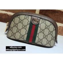 Gucci Ophidia Web Medium Cosmetic Case Bag 625550 GG Canvas 2020