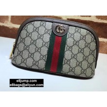 Gucci Ophidia Web Large Cosmetic Case Bag 625551 GG Canvas 2020