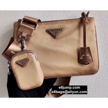 Prada Nylon Re-Edition 2000 Shoulder Bag 1BH046 Beige 2020