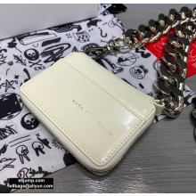 Kara Oversized Chain Mini Bag White